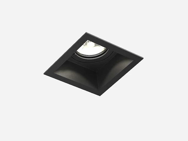 36 x gt deep square kantelbare inbouwspots zwart - afbeelding 1 van  10