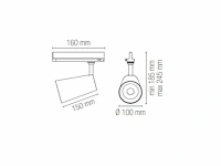 36 x intec led kone 30 watt zwart - afbeelding 4 van  6