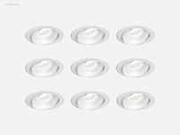 36 x neo design inbouwspots wit gu10