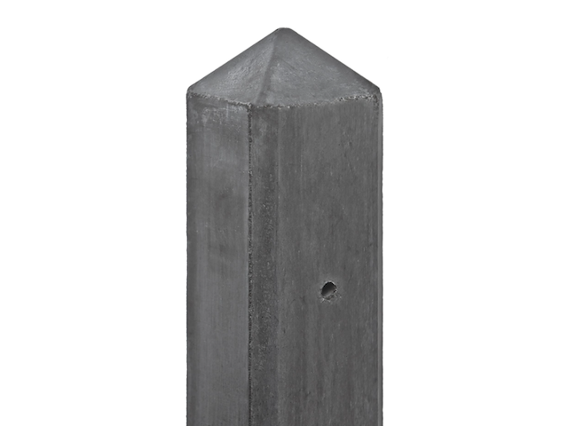 36,2 m1 hout-beton schutting, douglas - afbeelding 3 van  5
