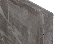 36,2 m1 hout-beton schutting, douglas - afbeelding 4 van  5