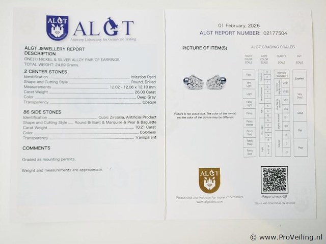 36.21ct earrings - afbeelding 7 van  7