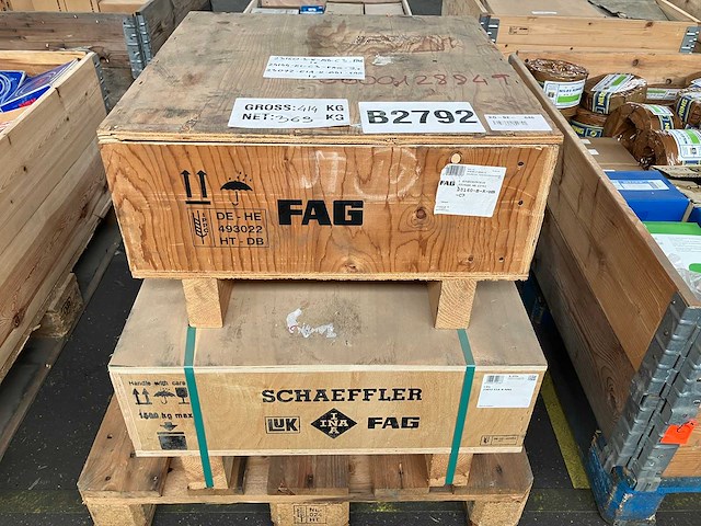 369 kg net large bearings from fag - afbeelding 2 van  5