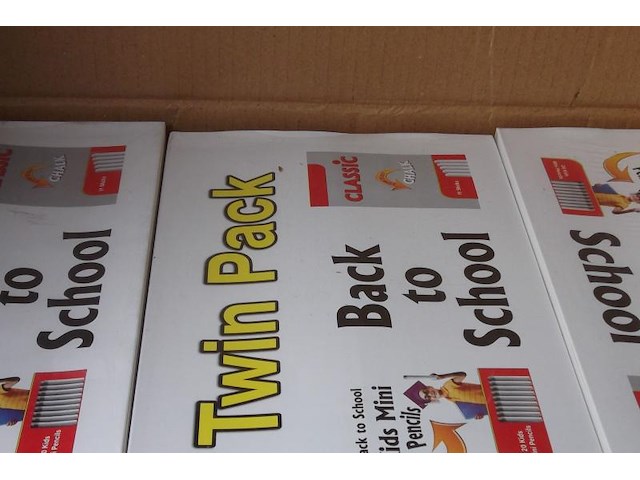 36pakken van 10 doosjes krijtjes.back to school. - afbeelding 3 van  7
