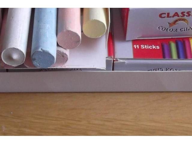 36pakken van 10 doosjes krijtjes.back to school. - afbeelding 7 van  7