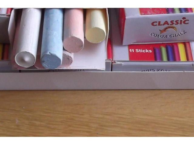 36pakken van 10 doosjes krijtjes.back to school. - afbeelding 7 van  7