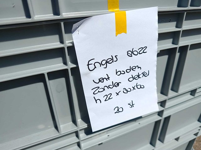36x engels - e-line normbox 8622 - magazijnbak - afbeelding 7 van  8