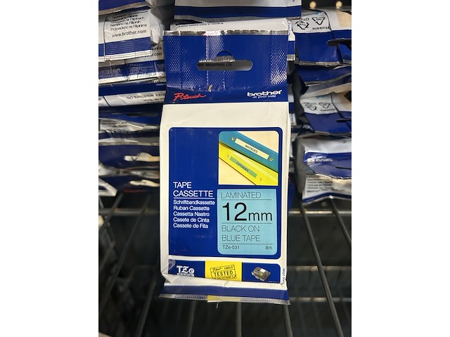 36x labeltape w.o. 12mm en 9mm brother - afbeelding 2 van  4