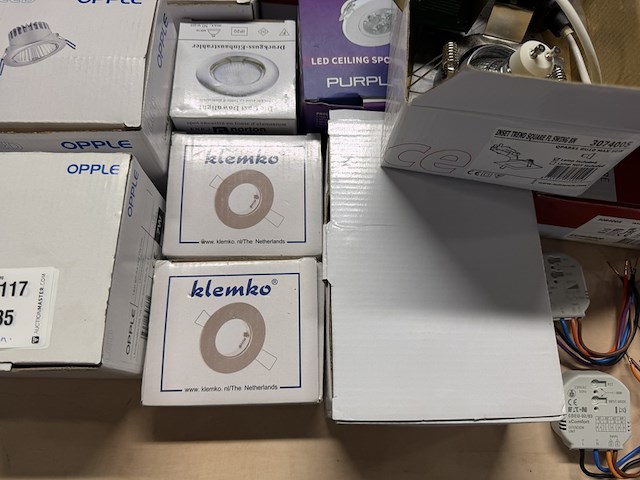36x partij w.o. spotjes, inbouwdimmer w.o. slv, etn, opple - afbeelding 7 van  9