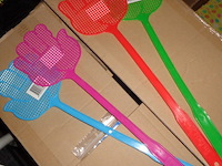 36x vliegenmeppers model hand in 4 kleuren - afbeelding 3 van  3