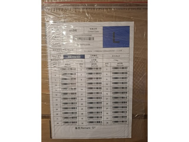 36x zonnepaneel longi, lr5-54hph-415m - afbeelding 4 van  4