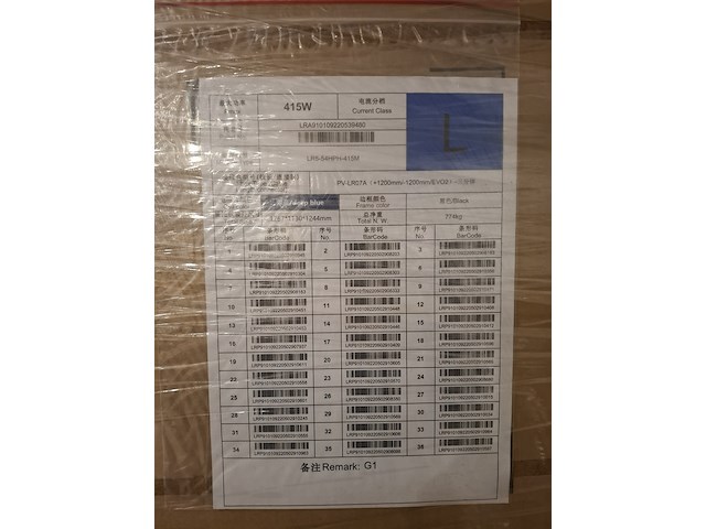 36x zonnepaneel longi, lr5-54hph-415m - afbeelding 4 van  4