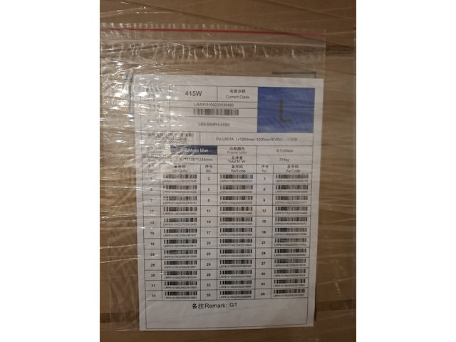 36x zonnepaneel longi, lr5-54hph-415m - afbeelding 4 van  4