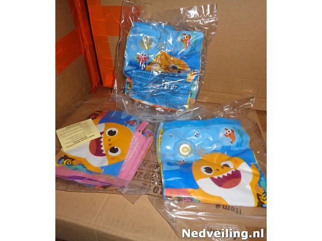 36x zwemarmbandjes baby shark - afbeelding 2 van  3