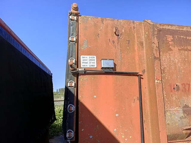 37 m³ haakarm afzetcontainer, ktk, 2010 - afbeelding 9 van  9