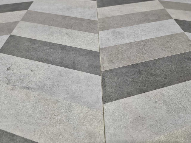 37 m2 keramiek tegel op filt onderlaag - 920 x 460 x 7,5 mm - afbeelding 1 van  3