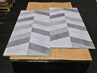 37 m2 keramiek tegel op filt onderlaag - 920 x 460 x 7,5 mm - afbeelding 3 van  3