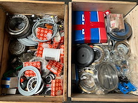 378 kg lagers - skf fag - o.a. 22216 ek en 6214-2z - partij diverse industriële lagers - afbeelding 3 van  9