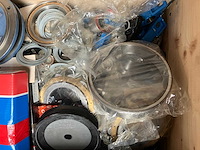 378 kg lagers - skf fag - o.a. 22216 ek en 6214-2z - partij diverse industriële lagers - afbeelding 5 van  7