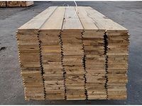 37.8m2 afrikaans eiken vloerdelen 18 x 140 mm, lengte 180 cm (150x) - afbeelding 5 van  6