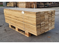 37.8m2 afrikaans eiken vloerdelen 18 x 140 mm, lengte 180 cm (150x) - afbeelding 6 van  6