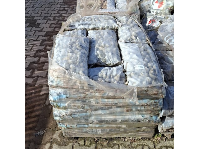 37x zak sierkeien a 25 kg the collection, grijs - afbeelding 4 van  4