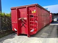 38 m³ haakarm afzetcontainer met deksel, ktk, 2015