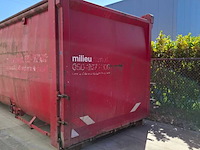 38 m³ haakarm afzetcontainer met deksel, ktk, 2015 - afbeelding 4 van  7