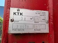 38 m³ haakarm afzetcontainer met deksel, ktk, 2015 - afbeelding 7 van  7