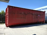38 m³ haakarm afzetcontainer met deksel, ktk, 2016 - afbeelding 2 van  9