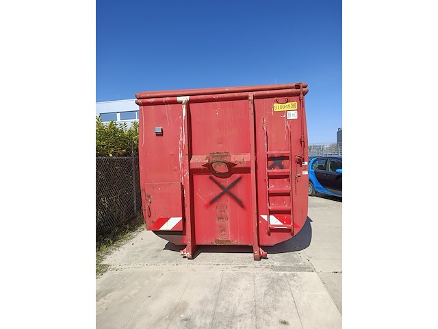 38 m³ haakarm afzetcontainer met deksel, ktk, 2016 - afbeelding 3 van  9