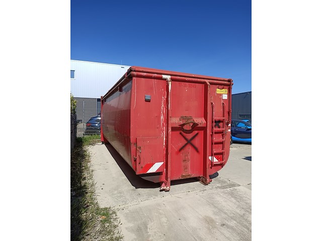 38 m³ haakarm afzetcontainer met deksel, ktk, 2016 - afbeelding 4 van  9