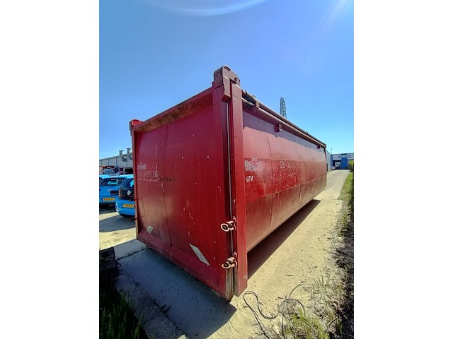 38 m³ haakarm afzetcontainer met deksel, ktk, 2016 - afbeelding 8 van  9