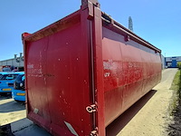 38 m³ haakarm afzetcontainer met deksel, ktk, 2016 - afbeelding 8 van  9