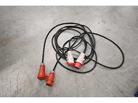 380v verlengkabel (2x) - afbeelding 1 van  3