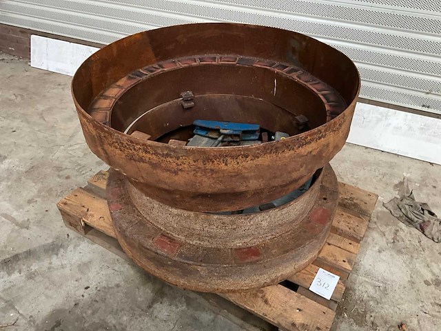 38/32” dubbellucht verloop tussenring (2x) - afbeelding 1 van  4