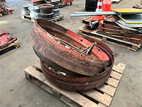 38/32” dubbellucht verloop tussenring (2x) - afbeelding 2 van  4