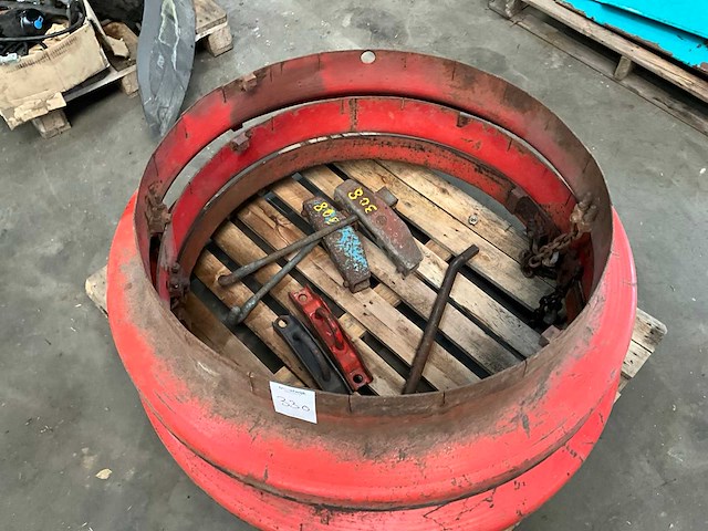 38/42” dubbellucht verloop tussenring (3x) - afbeelding 2 van  4