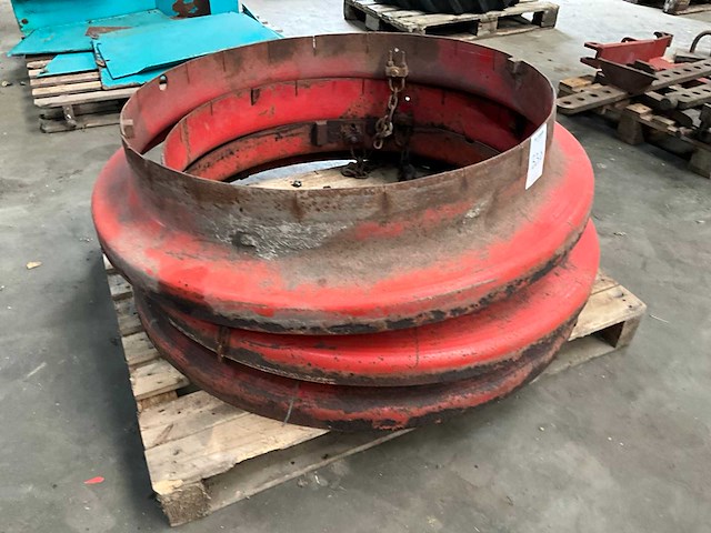 38/42” dubbellucht verloop tussenring (3x) - afbeelding 3 van  4