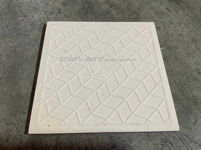 38m² mosa wandtegel roomwit - 15x15 cm - afbeelding 4 van  4