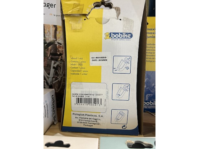 38x fietsonderdelen en accessoires w.o. handschoenen, achterzitje w.o. urban iki, bobike, bbb - afbeelding 2 van  14