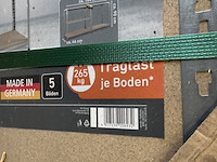 38x stellingkast draagkracht per legplank 265 kg toom - afbeelding 6 van  6