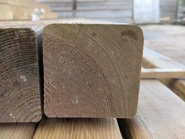 38x tuinpaal grenen - afbeelding 5 van  6