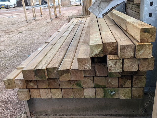 38x tuinpaal grenen - afbeelding 6 van  6