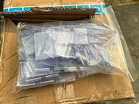 38x70 mm kunststof transparante label houders