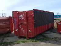 39 m³ haakarm afzetcontainer, ktk, 2017