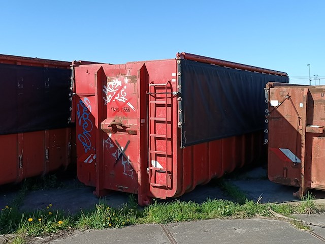 39 m³ haakarm afzetcontainer, ktk, 2017 - afbeelding 1 van  7