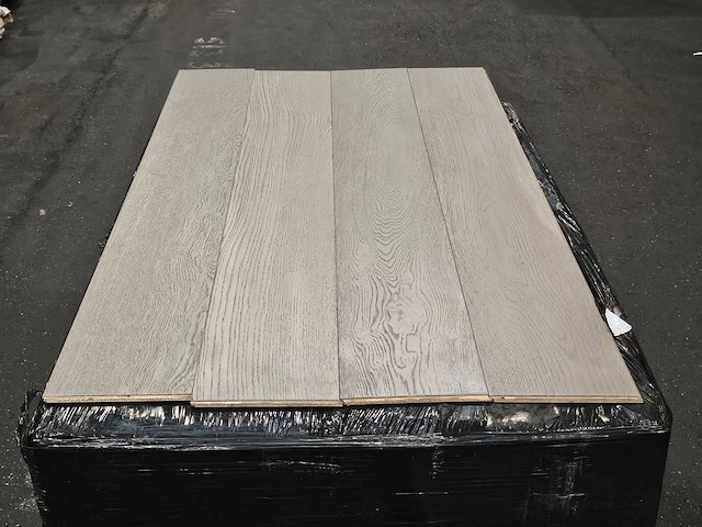 39 m2 parket eiken multiplank - 1250 x 190 x 10 mm - afbeelding 2 van  2