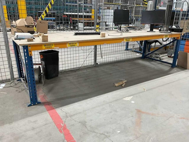 390x122cm werktafel - afbeelding 1 van  2