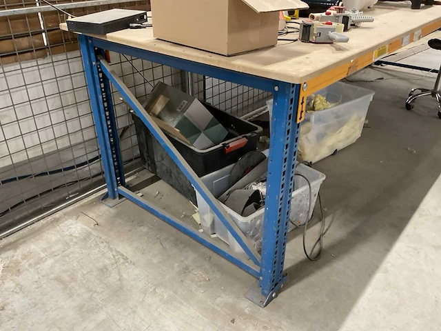 390x122cm werktafel - afbeelding 2 van  2